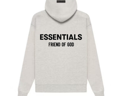 Essentials Friend Of God Hoodie Grey