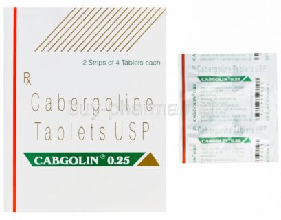 cabergoline 0.25mg